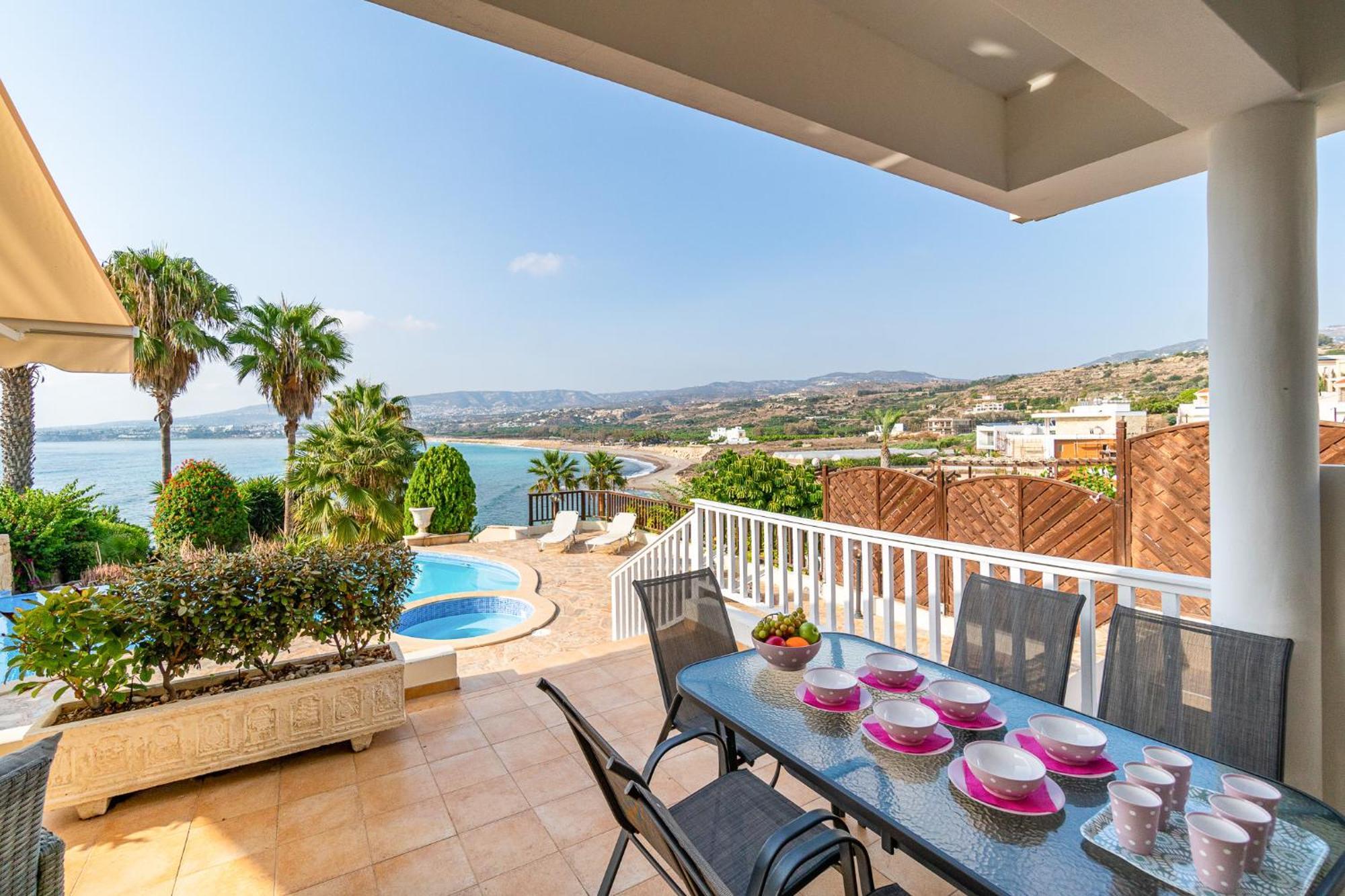 Beach Front Villa Mer Blu By Ezoria Villas Корал-Бэй Экстерьер фото